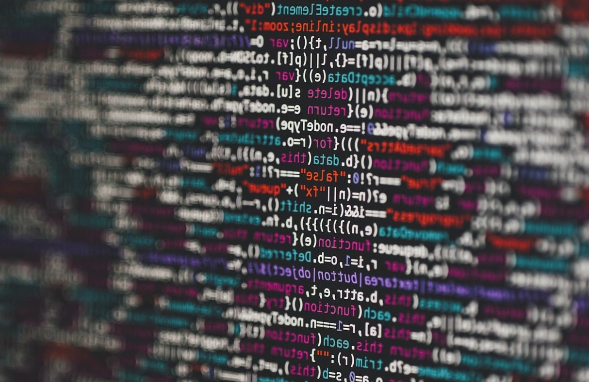 web developer code screen