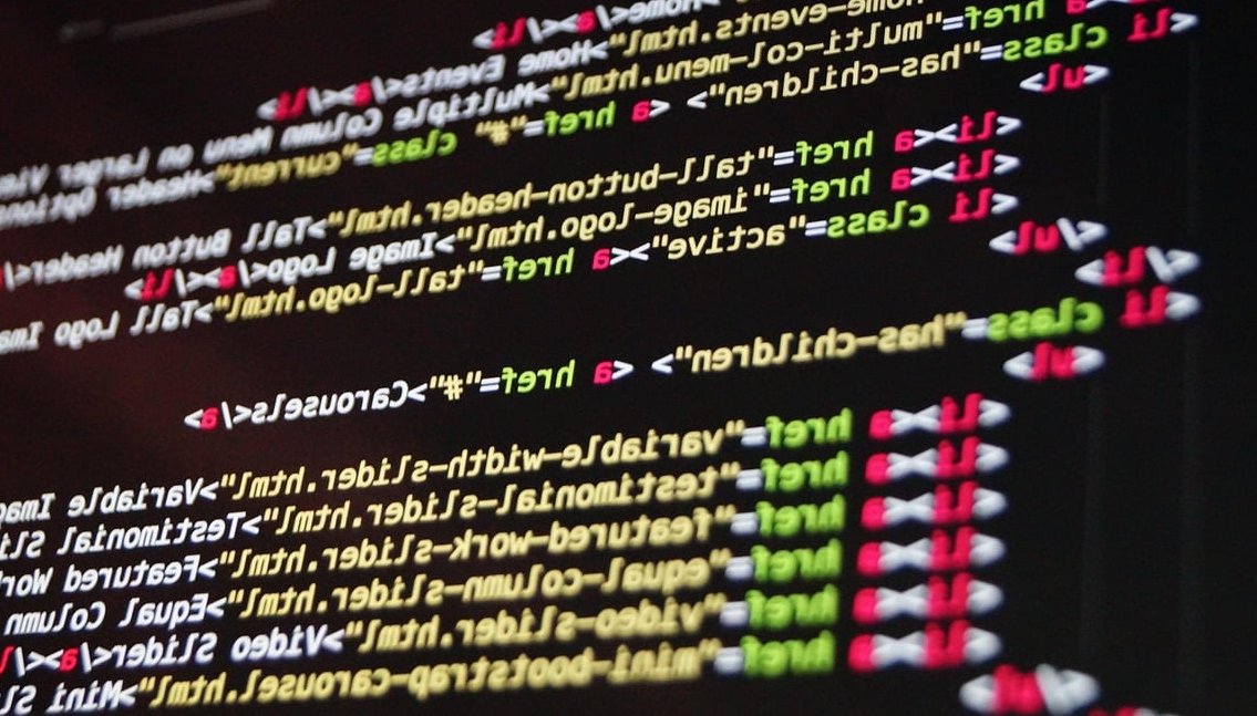 code editor screen
